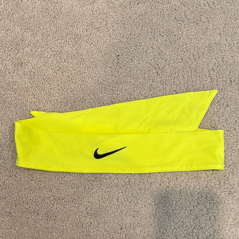 Nike Neon Yellow Headband